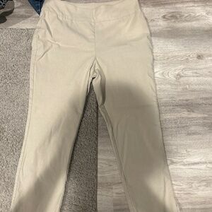 chicos cropped khaki